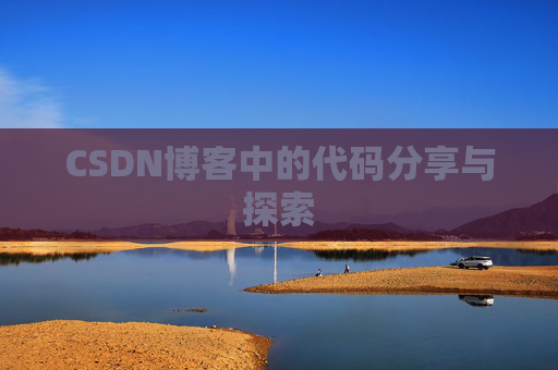 CSDN博客中的代码分享与探索 CSDN博客中的代码分享与探索